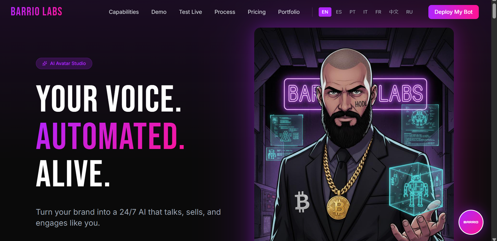 BarrioLabs screenshot